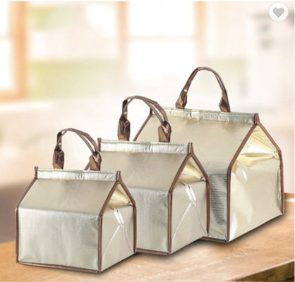 Giá tốt. OEM Waterproof Thermal Insulation Cooler Bag CMYK Màu sắc Cho Chuyển giao bánh trực tuyến