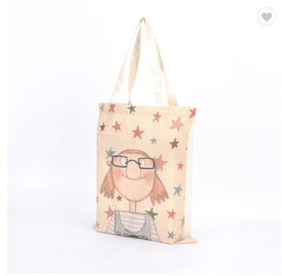 Good price Customized 100gsm Sublimation Cotton Fabric Bag Canvas Cloth Shopping Bag online
