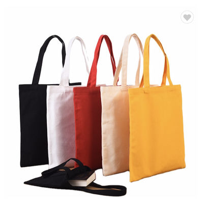 Un buen precio. Bolsas de algodón en blanco de lienzo de comestibles Tote personalizado Tote Eco amigable en línea