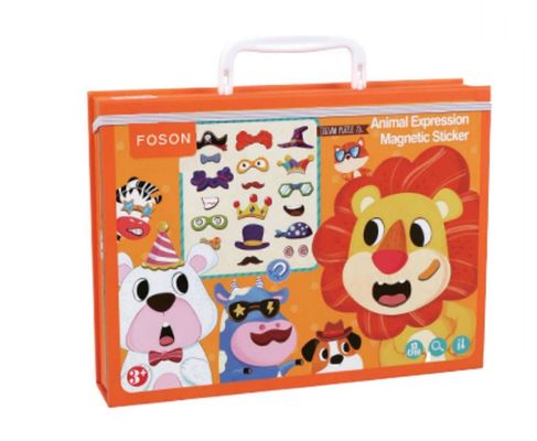 Dobra cena. CMYK Edukacyjne zwierzę magnetyczne Puzzle Puzzle Nalepka Dzieciaki Zabawki do nauki dla 7-latków w sieci