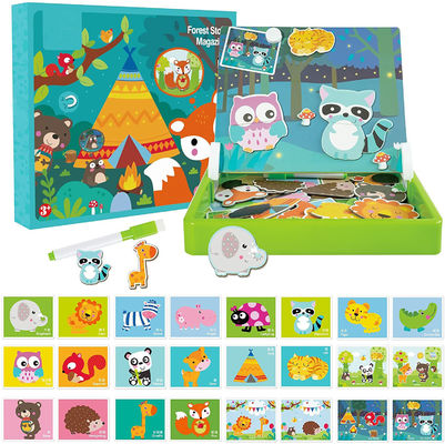 Goede prijs. Bosdieren Puzzels Magnetische puzzels Voor kleuters Voor kinderen van 4-8 jaar 60 stuks online