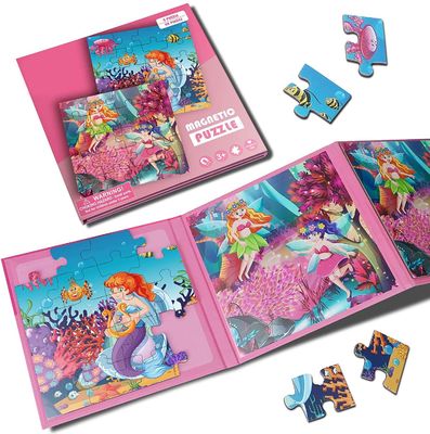 Giá tốt. Người nàng tiên cá Khung Magnetic Jigsaw Puzzle Cho Trò chơi du lịch trực tuyến